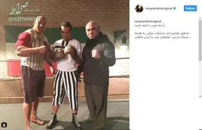 عکسي زيرخاکي از خبرنگار رُم در جنگ تحميلي