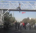 فروریختن یک پل عابرپیاده در «میامی» آمریکا