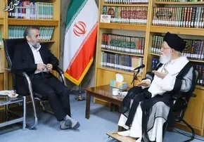 فیلم/ هم‌خوانی سرود مداحان اهل‌بیت در دیدار با رهبر انقلاب