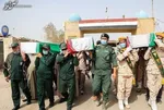 بازگشت پیکر ۷۱ شهید دفاع مقدس به کشور + فیلم و عکس