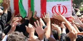 تصاویر| تشییع پیکر شهید خلبان سرهنگ مهدی فیروزمند - تبریز
