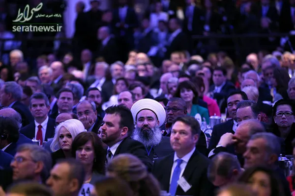 میهمانان شرکت کننده در مراسم دعا و صبحانه ملی با سخنرانی دونالد ترامپ رییس جمهور آمریکا در واشنگتن