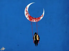 تصاویر/ سلفی جالب خبرنگار با داعشی‌ها