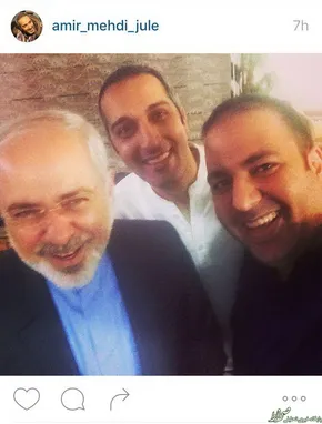 عکس/ قرائت شجريان در کنار پدرشان