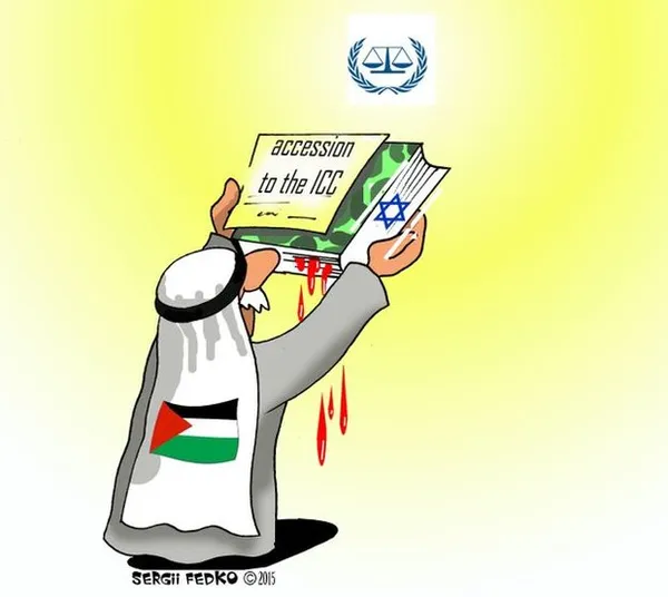 فلسطین اشغالی گزارش جنایات جنگی اسرائیل در طول جنگ ۵۰ روزه ی غزه را به لاهه فرستاد و از آن ها تقاضای رسیدگی و محاکمه اسرائیل را کرد