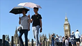 تصاویر/ ادامه موج گرما در اروپا‎
