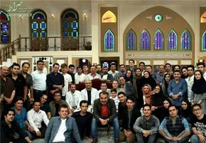 عکس/ احسان خواجه امیری و همسرش