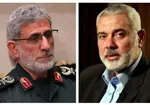 عکس| پیام سردار قاآنی در پی شهادت فرمانده گردان‌های عزالدین قسام