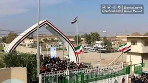 فیلم | آتش‌سوزی موکبی درمرز مهران