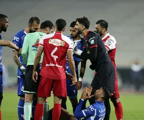 تصاویر| نشست خبری پیش از دیدار پرسپولیس - استقلال