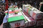 عکس| علی لاریجانی در مراسم تشییع سردار حاجی زاده
