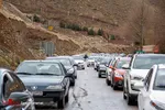 بارش برف در آذربایجان غربی و زنجان/ترافیک در جاده هراز