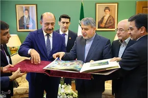 فیلم/ احساساتی شدن مجری زن تلویزیون آذربایجان