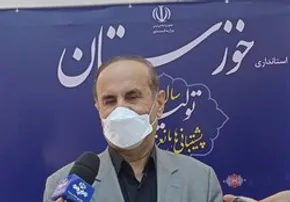 فیلم| فریاد اعتراض یک شهروند هنگام سخنرانی استاندار خوزستان