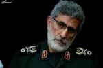 حضور سردار قاآنی در جمع خانواده‌های شهدای مدافع امنیت +تصاویر