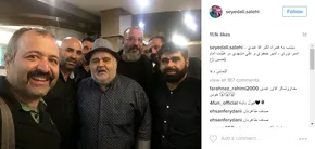 عکس/ امین حیایی با چهره‌ای کاملا متفاوت