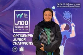 عکس/ روپایی زدن ستاره تنیس جهان