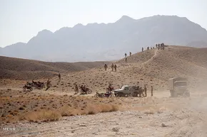 عکس/ وداع آخر همسر شهید فرهنگی