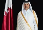 عکس | پزشکیان با امیر قطر دیدار کرد