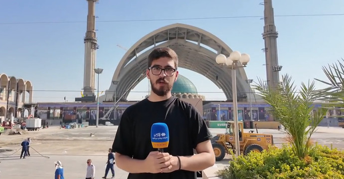 ویدئو | تلاش شبانه‌روزی برای آماده‌سازی مصلای تهران | عملیات عمرانی و فنی برای میزبانی از میلیون‌ها زائر