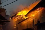 آتش در محوطه سازمان میراث‌فرهنگی اطفاء شد