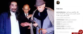 عکسی خاص از بهرام رادان ودوستان