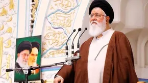 عکس | علی لاریجانی در نماز عید فطر امسال