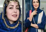عکس/ مجری معروف در کنار سفره پُر نعمت امام رضا (ع)