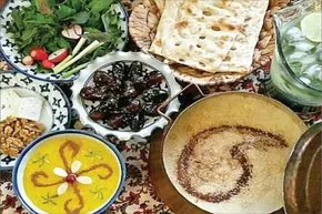 تصاویر/ آماده سازی سفره‌های افطار در حرم امام رضا(ع)