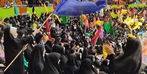 تصاویر / اجتماع مهر فاطمی به مناسبت هفته عفاف و حجاب