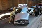 ۱۰ مصدوم بر اثر تصادف در جاده کرمان راین