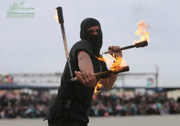 لانچیکوی آتشین یا افسر پلیس فلسطینی وابسته به حماس در غزه