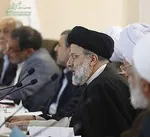 اولین جلسه مجمع تشخیص در ساختمان جدید با غیبت دوباره روحانی و لاریجانی و حضور احمدی‌نژاد