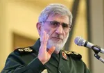 عکس| سردار قاآنی: اتاق جنگ جبهه مقاومت یکی است