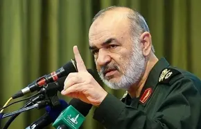 فیلم | خط و نشان سرلشکر سلامی برای اسرائیل: دست برتر جنگ اطلاعاتی جمهوری اسلامی را نشان دادیم!
