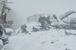 تلفات طوفان برف در آمریکا به ۵۰ نفر رسید