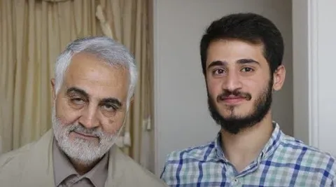 تصویر جدیدترین شهید لبنانی در کنار حاج قاسم