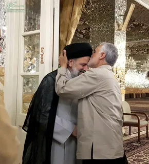 سردار سلیمانی در کنار احمدشاه مسعود