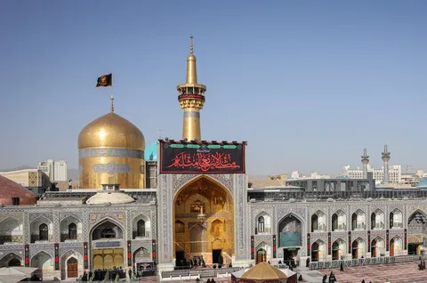 تصاویر| آیین سنتی «صلا» - حرم مطهر رضوی