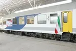برخورد قطار تبریز به مشهد با خودرو ۲۰۶ +عکس