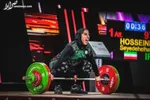 کسب اولین مدال طلای وزنه‌برداری بزرگسالان آسیا +فیلم