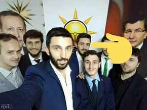 عکس/ دختران طرفدار اردوغان