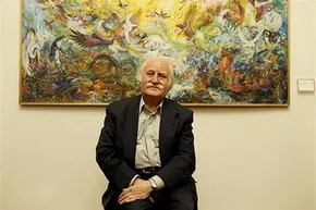 تصاویر | آماده‌سازی آرامگاه استاد فرشچیان در اصفهان