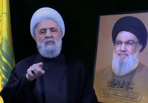 فیلم| شیخ نعیم قاسم: ما برای همبستگی و حمایت از امام سید علی خامنه‌ای گرد هم ‌آمدیم