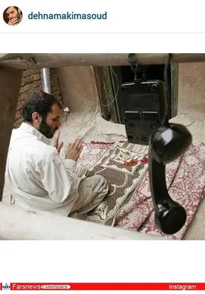 عکس/رزمنده‌ عراقی‌بر بام مسجدحلب