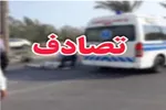 تصادف مرگبار با ۲ فوتی در محور چالوس + عکس