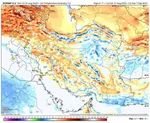 افزایش نسبی دما در برخی استان‌ها و ورود گرد و خاک به غرب کشور