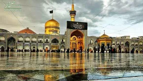 عکس/ پدر شهید هسته‌ای در تشییع شهید حججی