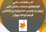تماشای فیلم کوتاه با عینک مخصوص