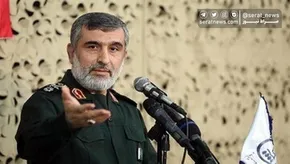 عکس| سردار حاجی زاده در نماز عید سعید فطر